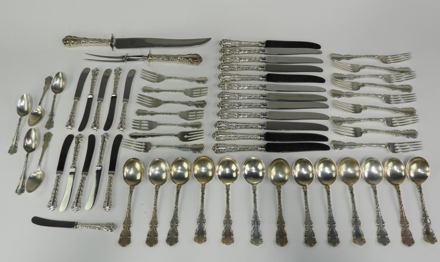 Birks sterling silver flatware louis xv store