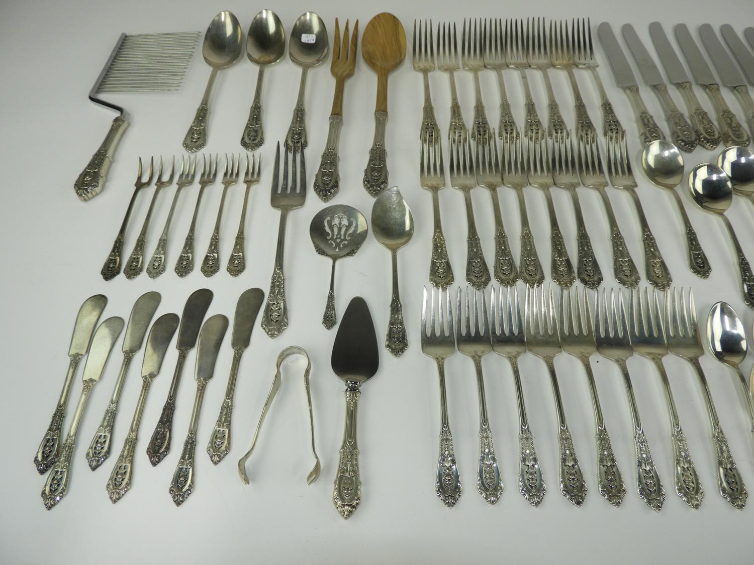Murrays Auctioneers Lot 32 Wallace sterling silver Rose
