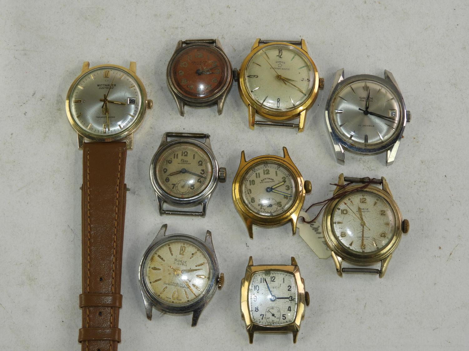 Murrays Auctioneers - Lot 74: Lot of Gents vintage mechaincal watches ...
