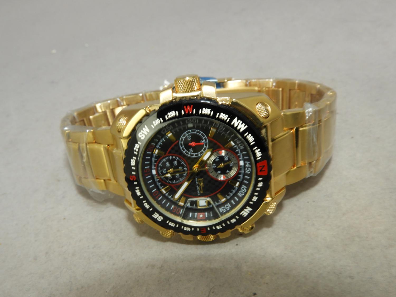 Murrays Auctioneers Lot 77 Daniel Steiger mens wrist watch in original box